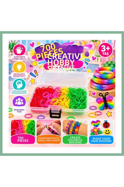 Loom Twister طقم أدوات إبداعية 700 قطعة BSK2026