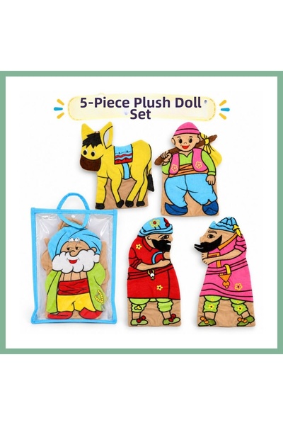 BŞK VİRGO And-5000 Nation Heroes Puppet Set 5 Pieces Bsk2026