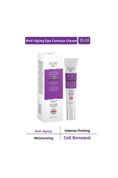 Aclind ®   كريم محيط العين المضاد للشيخوخة 15 مل كريم مضاد للعيوب حول العين