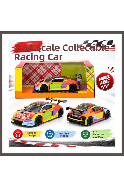 Generic Brand 1/64 أودي R8 LMS GT3 evo II إصدار خاص لشون وذرسبون NXRLVNG
