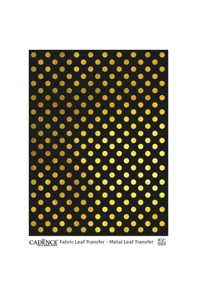 Cadence Boya Kv009 Gold Foil Fabric Transfer Paper 30X42Cm