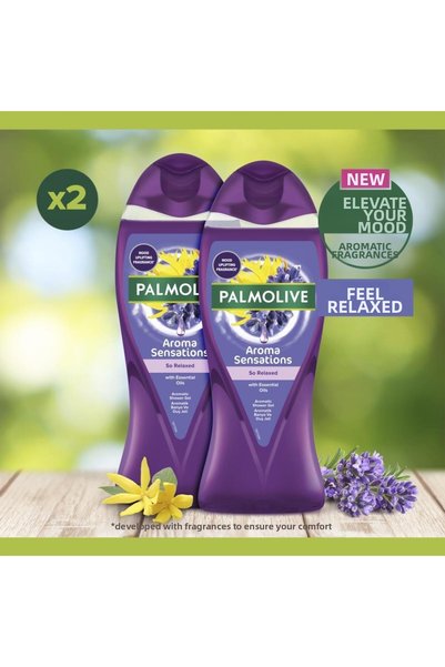 Palmolive أروما سينسيشنز جل الاستحمام والدش العطري المريح 500 مل × 2 قطعة