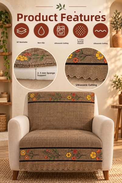 ALANUR Multi-Purpose Velvet Sofa Cover with Non-Slip Sponge 165X100 cm Modern Bohemian Sofa Bed Shawl Picnic Tablecloth Alk1
