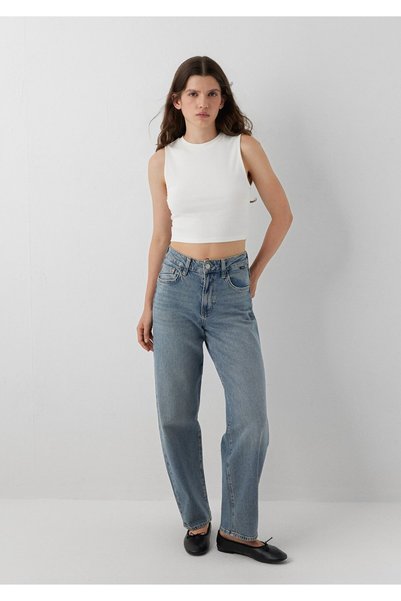 Mavi Tıya Iconic Puslu Indigo Mavisi Jean Pantolon 1018900-A3806