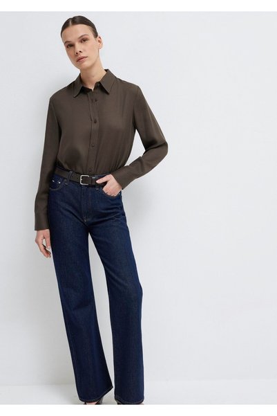 Mavi Kaki (TENCEL) ™ Cămașă Liyosel Regular Fit / Croială normală 1211506-71603