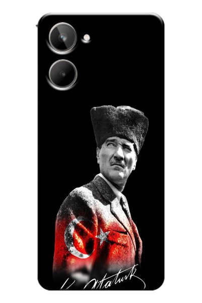 Zebana Realme 10 4g Compatible Case Mustafa Kemal Atatürk Design V2 Silicone ...