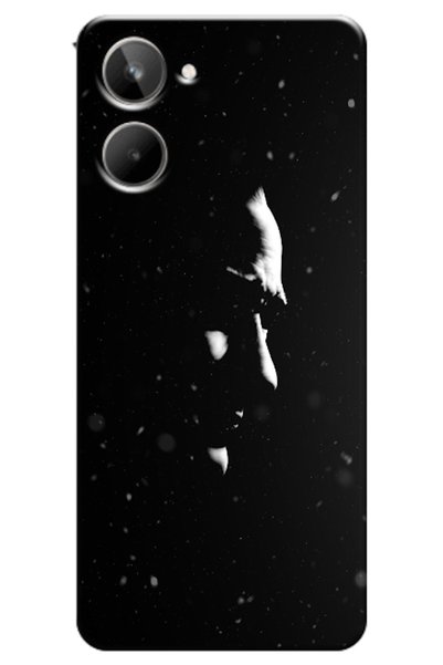 Zebana Realme 10 Compatible Case Ataturk Silhouette Silicone Case (Printed)