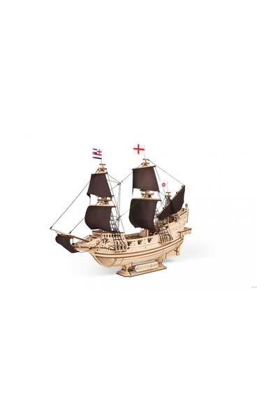 EWA Puzzle 3D, Nava Lord of The Seas, EWA, Lemn, 438 de piese