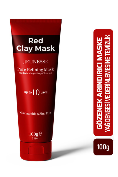 Jeunesse Kırmızı Kil Maskesi - Red Clay Mask 100 gr.
