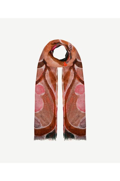 Yargıcı Floral patterned shawl