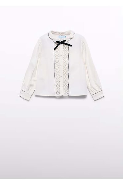 Abel & Lula Girl's Shirt Cream