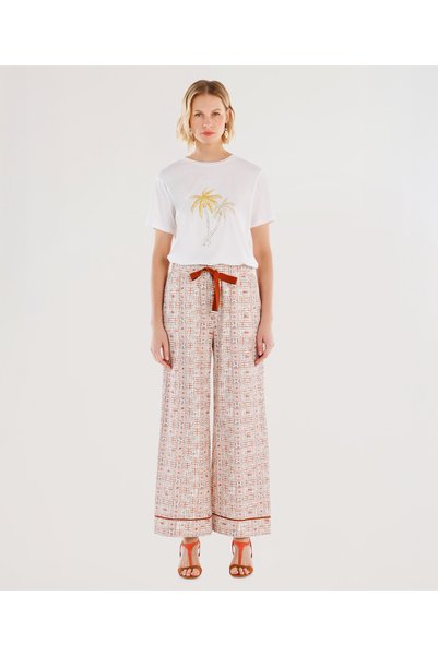 Yargıcı Tie Detailed Trousers