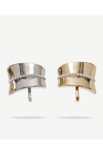 Yargıcı Acrylic Pearl Detailed 2' Buckle Set