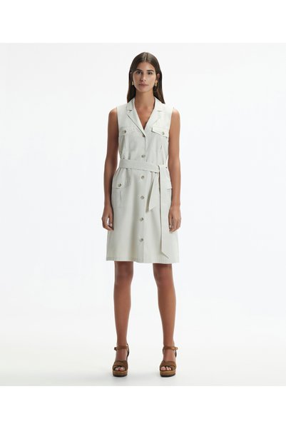 Yargıcı Pocket Detailed Belted Above Knee Dress