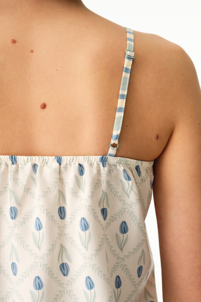 Penti Serenity Çiçekli Atlet Pijama Üstü