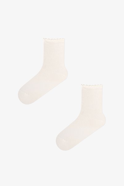 Penti Marsmelov Classy Fırfırlı 2 Çift Soket Çorap