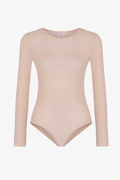 Penti Açık Pembe Termal Etkili Uzun Kollu Body