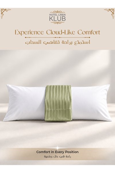 Hotel Linen Klub Ultra Soft Body Pillow with  Pillowcase- Long Side Sleeper P...