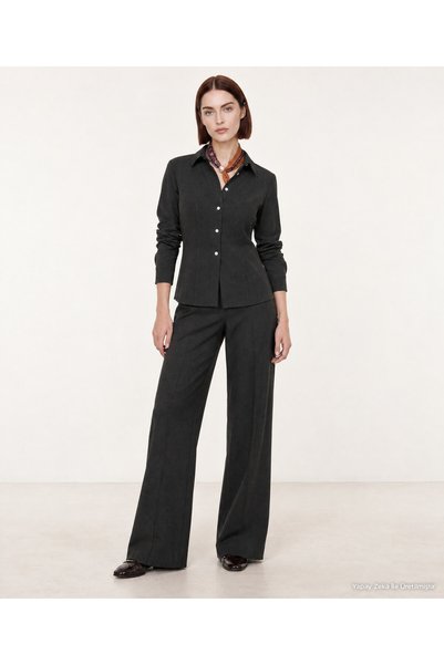 Yargıcı Regular Shirt Collar Long Sleeve Shirt