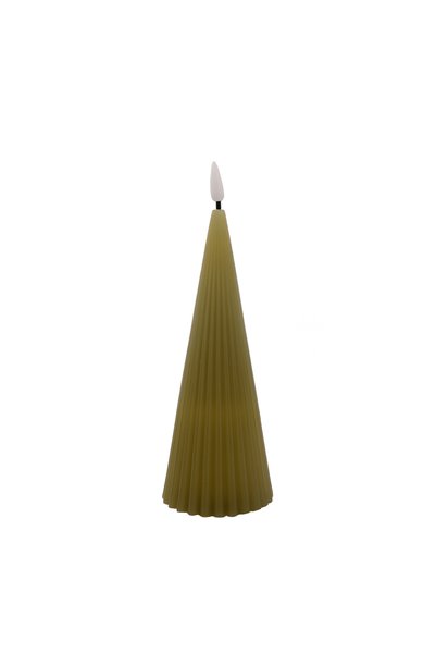 Yargıcı Led Pilli Plastik Mum (7x16 cm)