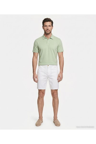 Yargıcı Regular Normal Bel Bermuda/Shorts