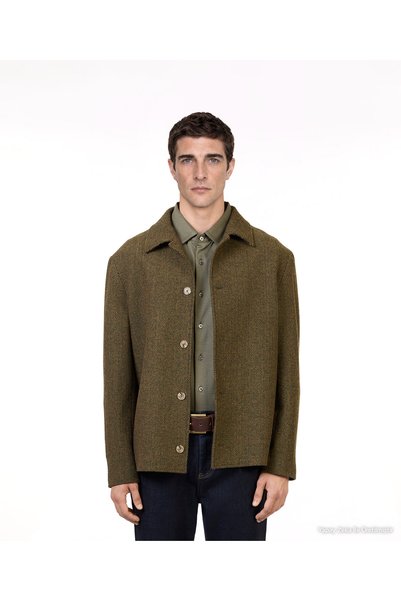 Yargıcı Regular Shirt Collar Long Sleeve Jacket