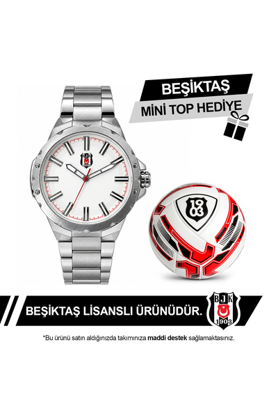 Beşiktaş Lisanslı Kol Saati 56E2U45760 - BJK Mini Top Hediyeli