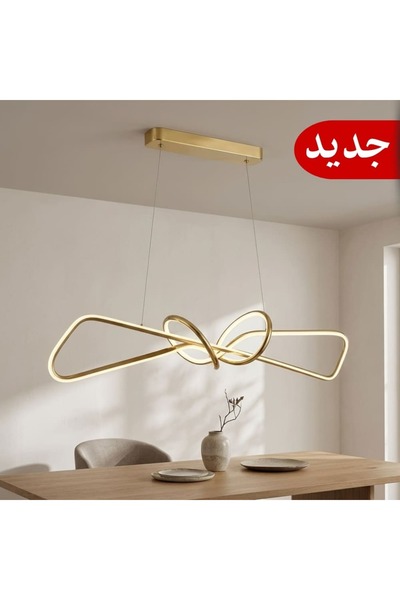 light station ثريا سيمفونية ذهبي اضاءة مدمجة شمسي 89 واط