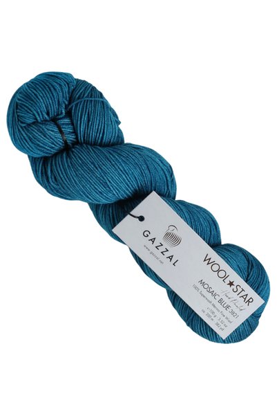 Gazzal Wool Star 100% Superwash Merino Wool 100 g / 350 m Fine Hand Knitting ...