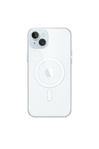 Apple Husă transparentă pentru iPhone 15 Plus cu MagSafe