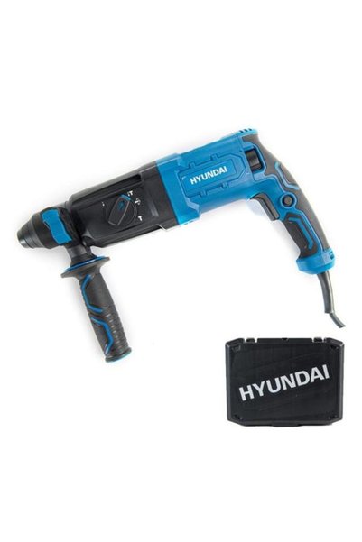 Hyundai Ciocan rotopercutor HY-BH 2-26, 3.2 J, 5700 lovituri/min, 800 W (Negr...