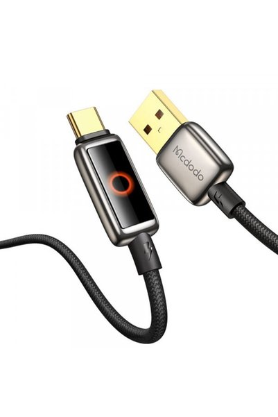 Mcdodo Cablu Date si Incarcare USB-A - USB-C CA-6650 Auto Power Off, 100W, 1....