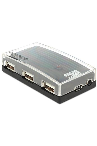 DELOCK Hub extern USB 2.0 cu 4 porturi