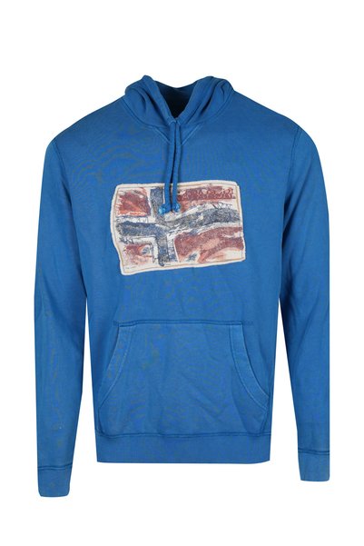 Napapijri Babos Hood Men's Sweatshirt N0Ygpd-Ba1