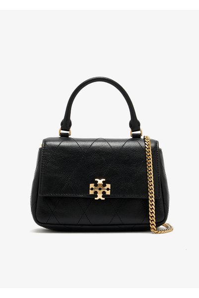 Tory Burch حقيبة كتف نسائية صغيرة مبطنة من تشارلي 186032-001