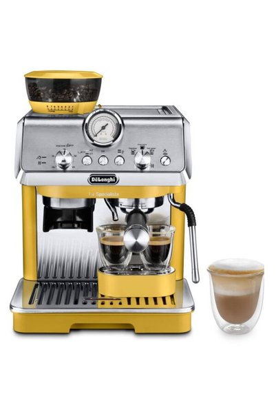 DELONGHİ Espressor manual De'Longhi La Specialista Arte EC9155.YE, 1,5L, 15 b...