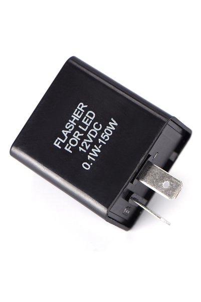 Choice Universal 2Pin Car Motorcycle LED Flasher Relay 12V Electronic Adjusta...