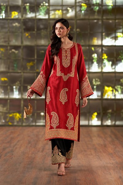 Bazm-A Fashion Atelier LUXURY COUTURE DRESS-2PCS