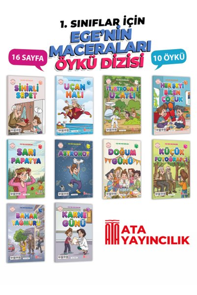 Ata Yayıncılık Egenin Maceraları Öykü Dizisi (1 ve 2. Sınıflar)