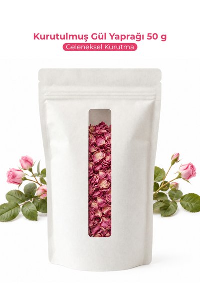 Gülhanya Aromaterapi Kuru Pembe Gül Yaprağı 50gr