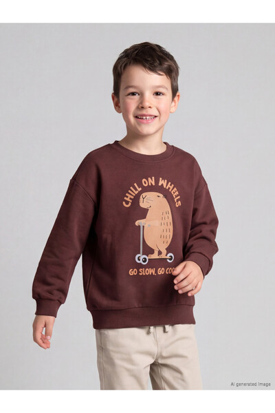 LC Waikiki I Printed Boys' Thick Sweatshirt from Freezen Store