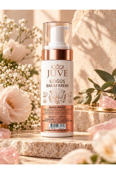 juve Göğüs Sıkılaştırıcı Krem 100 ml - Dikleştirici, Dolgunlaştırıcı & Sarkma...