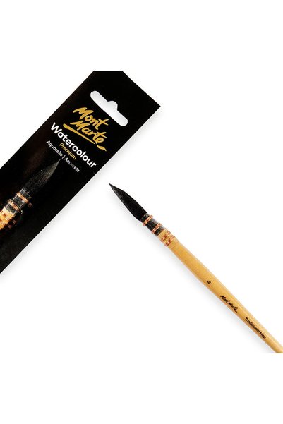 Mont Marte Kist za akvarel, tradicionalni premium mop 4