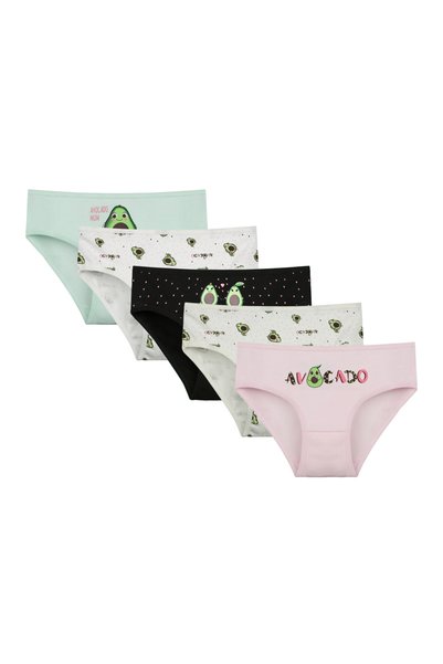Donella 5-Pack Girls' Underwear