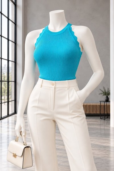 Modafeminen Haloter Collar Tricot Tr0296