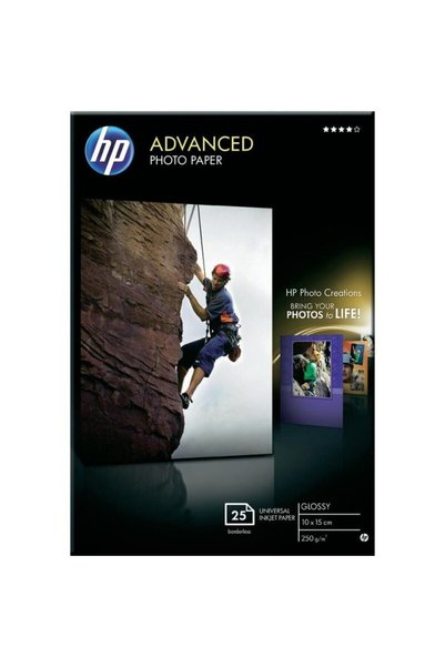 HP Hartie Advanced Glossy Photo 10x15 cm (4x6 inch) 25 coli Q8691A