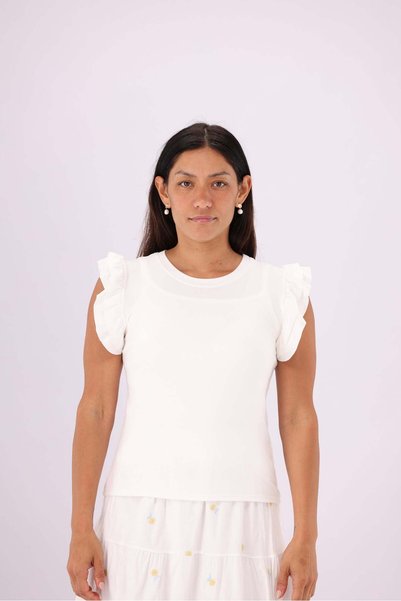 Livia Women's Waist-Length Plain Top