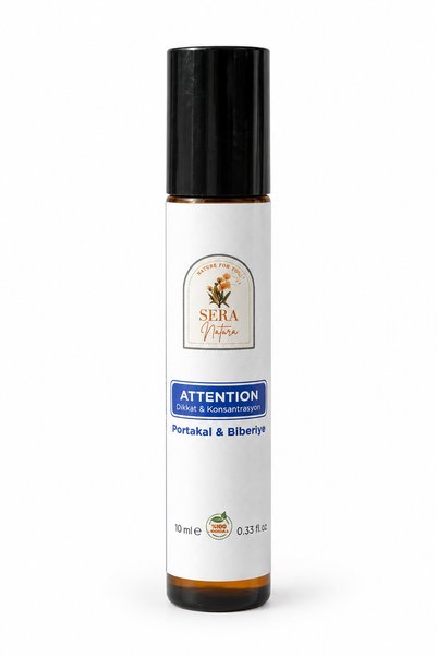 Sera Natura زيت عطري لتعزيز الانتباه والتركيز 10 مل. 100% نقي