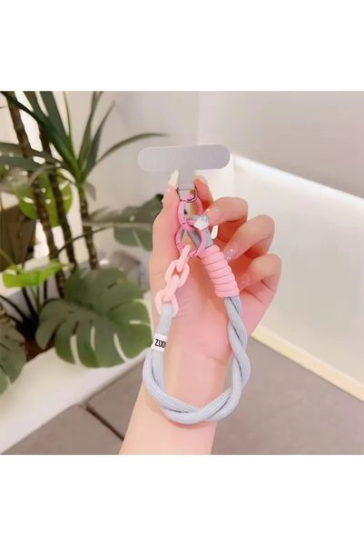 Choice 2 Mobile Phone Lanyard with Two Strands Simple Lanyard Short Wrist Lan...