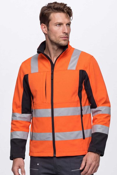 CERVA Malton Reflektif Softshell Mont Turuncu